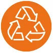 Tyvek® 由高密度聚乙烯纤维(HDPE)制成，100% 可回收循环使用。